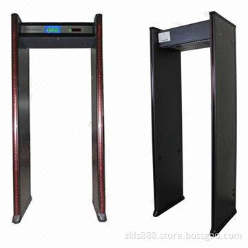 Walkthrough Metal Detectors with 7-inch TFT LCD, Respectively Counting Import and Export
